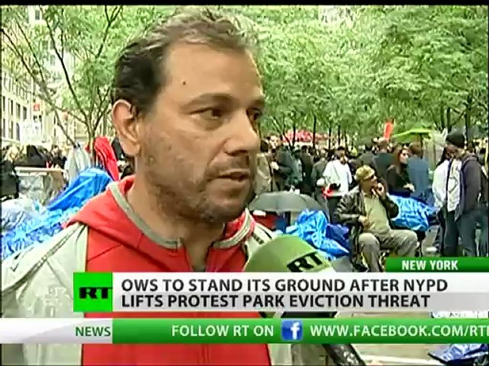 Victory for OWS: Zuccotti Park clean-up shelved