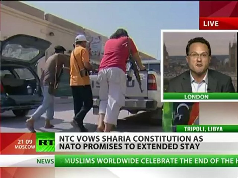 'Rebels, NATO want Gaddafi at large - only reason to stick together'