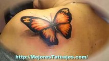 Los Mejores Tatuajes De Mariposas para mujeres