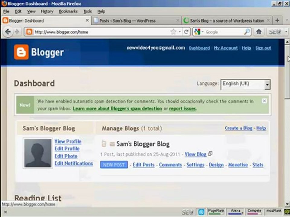 How To Import Content from Blogger to Wordpress: