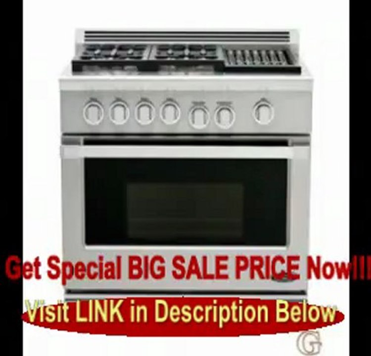 36 Professional, 4 Burner Dual Fuel Range W/Grill REVIEW