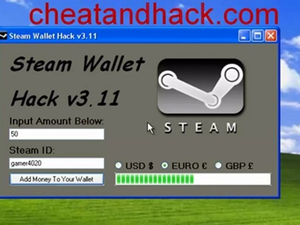 Steam Wallet Hack [] FREE Download - [September] (2012 Update)
