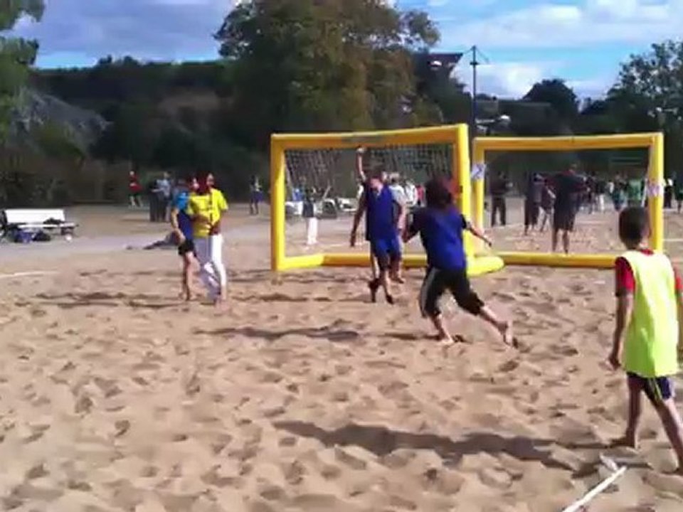 Minimes garçons beach-soccer lac Kir 19 septembre 2012