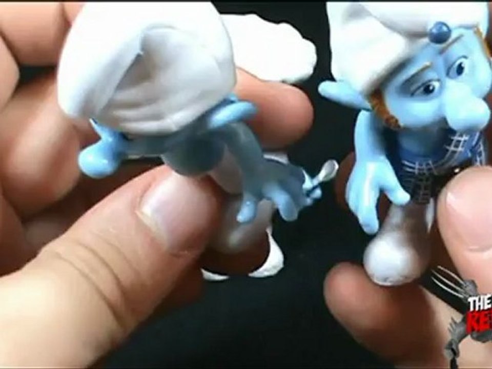 Toy Spot - Jakks Pacific Toys R Us Exclusive Smurfs Grab Ems 4 pack Set 2