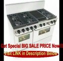 SPECIAL DISCOUNT 48 Pro-Style Dual-Fuel Natural Gas Range with 6 Sealed Ultra High-Low Burners 3.69 cu. ft. Convection Electric Oven Self-Cleaning and Double Sided Grill/Griddle