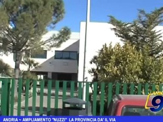 Andria | Ampliamento "Nuzzi" la Provincia dà il via