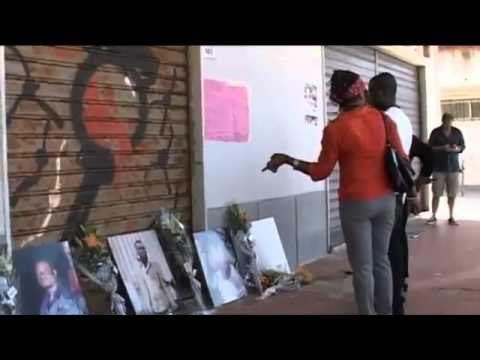 Castel Volturno (CE) - Lezione anticamorra sul luogo della strage (19.09.12)