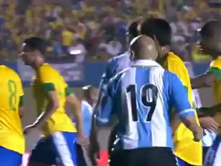 Brasil 2 x 1 Argentina - Melhores Momentos - Super Clássico das Américas - 2012