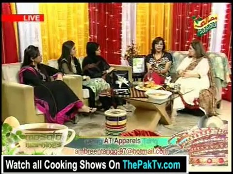 Masala Mornings with Shireen Anwar - 20th September 2012 - Part 3