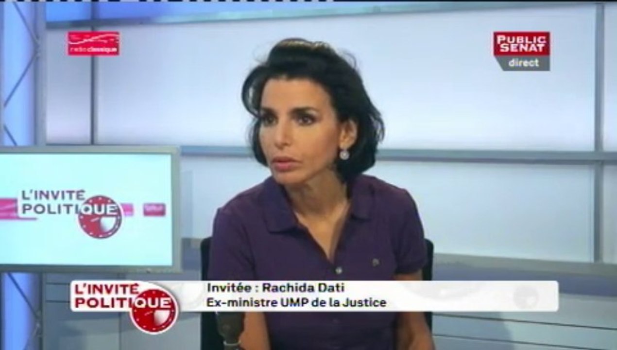 Rachida Dati : "Nous ne sommes pas aux côtés de ces peuples arabes pour les soutenir dans le processus de démocratie."