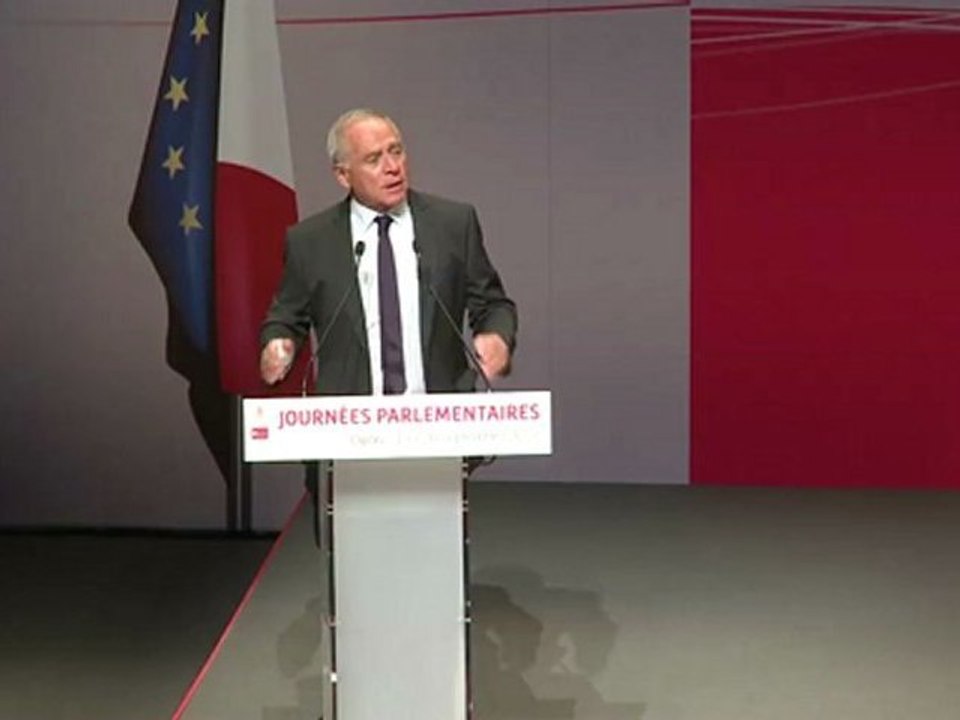 Discours de François Patriat aux Journées parlementaires de Dijon
