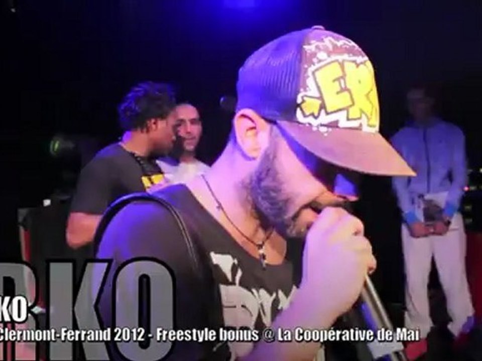 VINCENZ, RES, REEKTA, NAB'Z, ERKO Freestyle de fin @EOW Clermont-Ferrand 2011