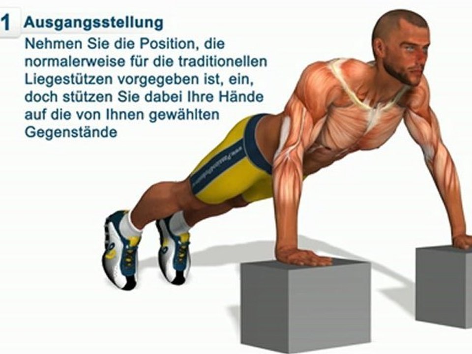 "Atlas"- Liegestützen
