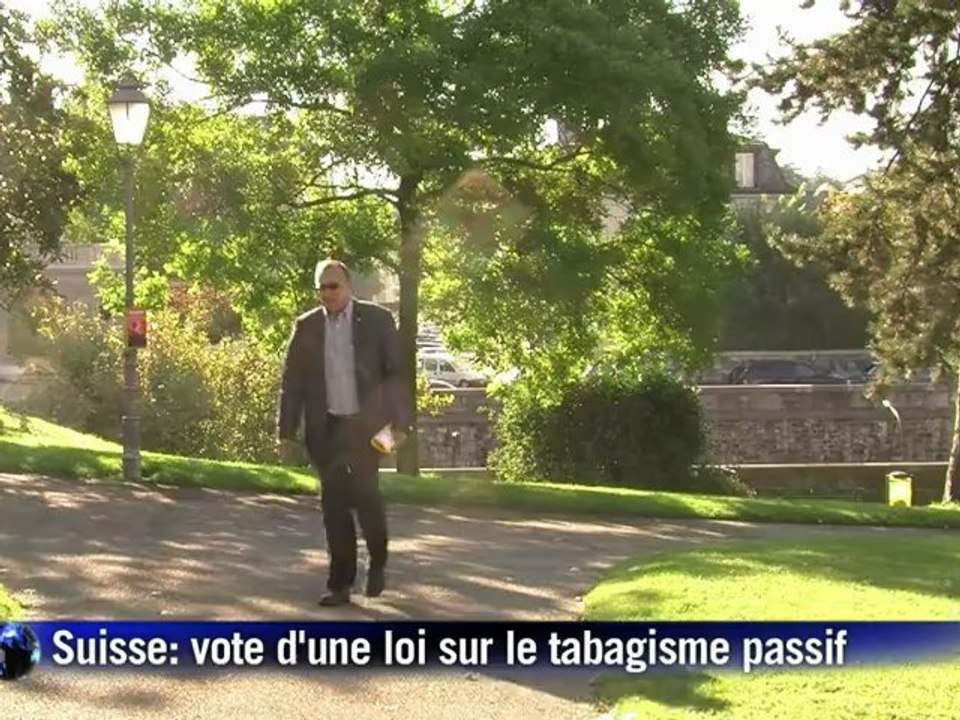 Suisse: vote d'une loi sur la protection du tabagisme passif
