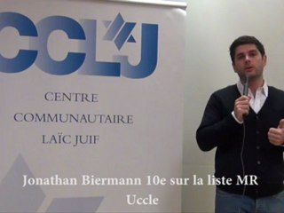 Elections communales 2012 - Jonathan Bierman (MR)