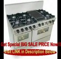 SPECIAL DISCOUNT 48 Pro-Style Dual-Fuel Range with 6 Open Burners Vari-Flame Simmer on Front Burners 3.69 cu. ft. Convection Oven Self-Cleaning and Double Sided Grill/Griddle Stainless