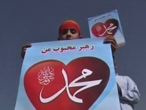 Afghans stage peaceful protest against anti-Islam film