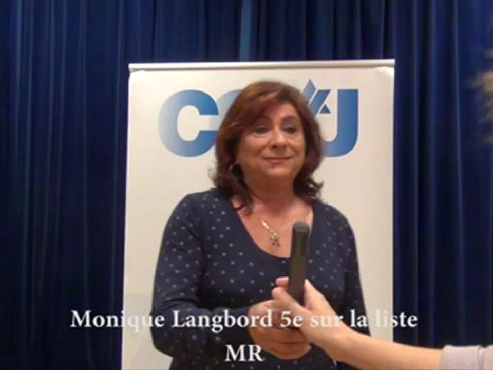 Elections communales 2012 - Monique Langbord (MR)