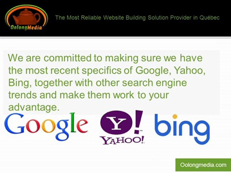 The Most Reliable Website Building Solution Provider in Quebec