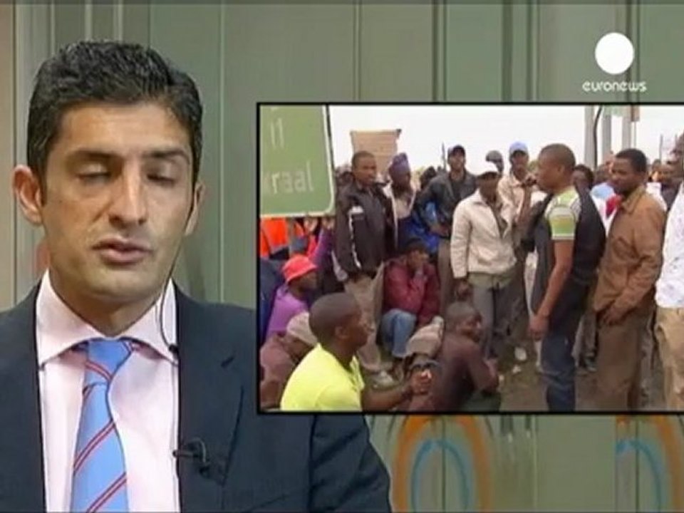 Marikana miners back at work