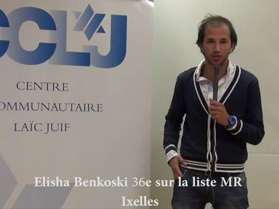 Elections communales 2012 - Elisha Benkoski (MR)