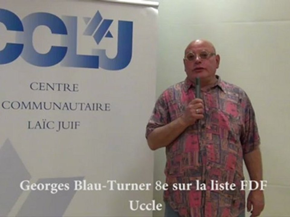 Elections communales 2012 - Georges Blau-Turner (FDF)