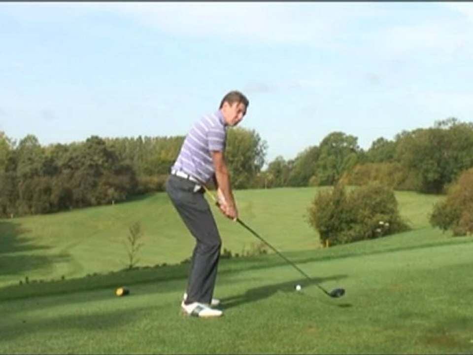 Create space to hit a draw