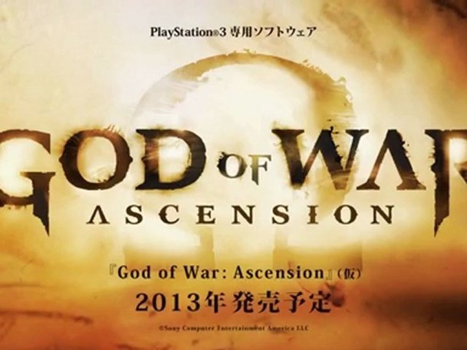 God of War Ascension - TGS 2012 Japanese Trailer