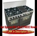 BEST BUY 48 Pro-Style Dual-Fuel Range with 6 Open Burners Vari-Flame Simmer on Front Burners 3.69 cu. ft. Convection Oven Self-Cleaning and Double Sided Grill/Griddle