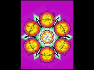 dessins géométriques en couleur