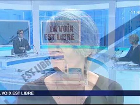 Véronique Massonnea invitée de La Voix est Libre sur F3 Poitou-Charentes le 15/09/2015