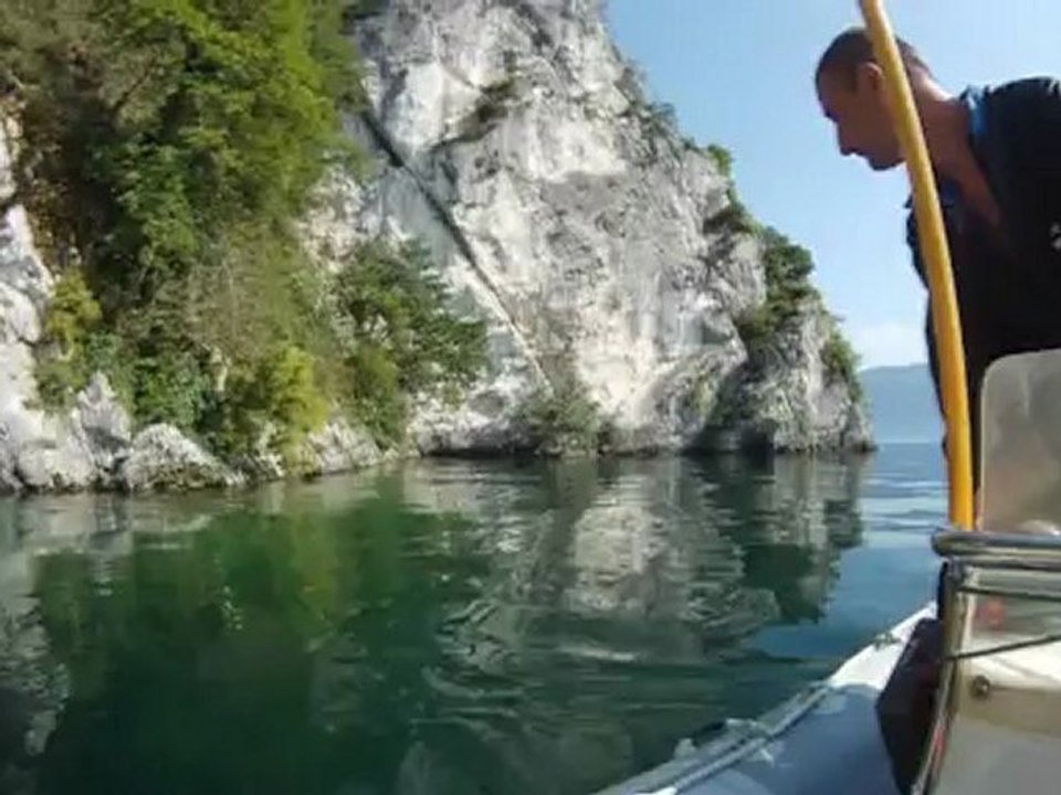 site plongée lac du bourget grande cale deep CCR tartiflette team