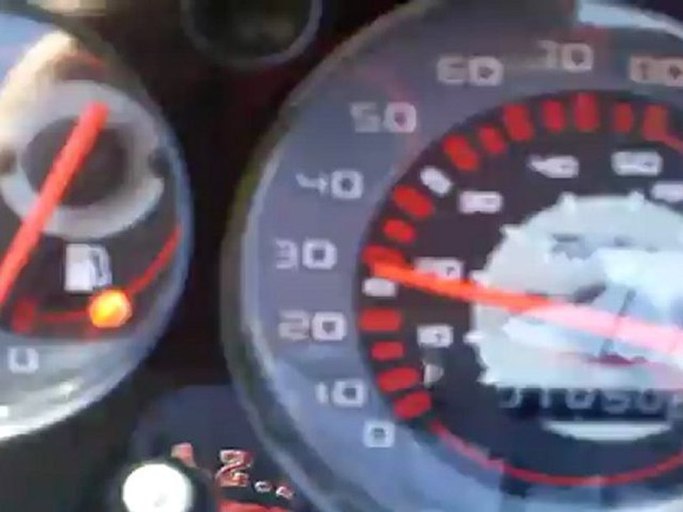 départ arrêté avec galets 6g, embrayage stage 6 sport pro, ressort medium, ressort poussé medium