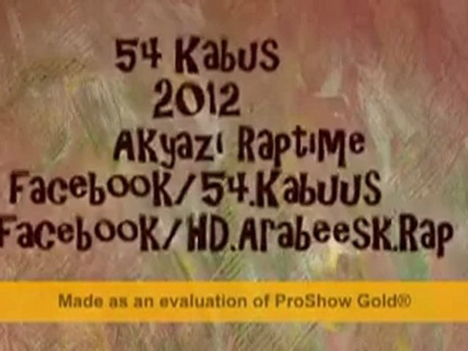 Kafam Yine Güzel Bugün 2012 | 54 Kabus | Akyazı RapTime