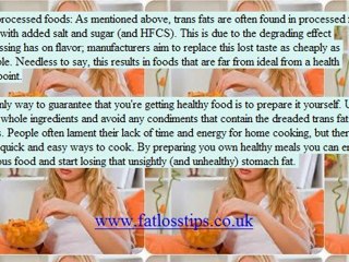 How To Reduce Stubborn And Unsightful Stomach Fat