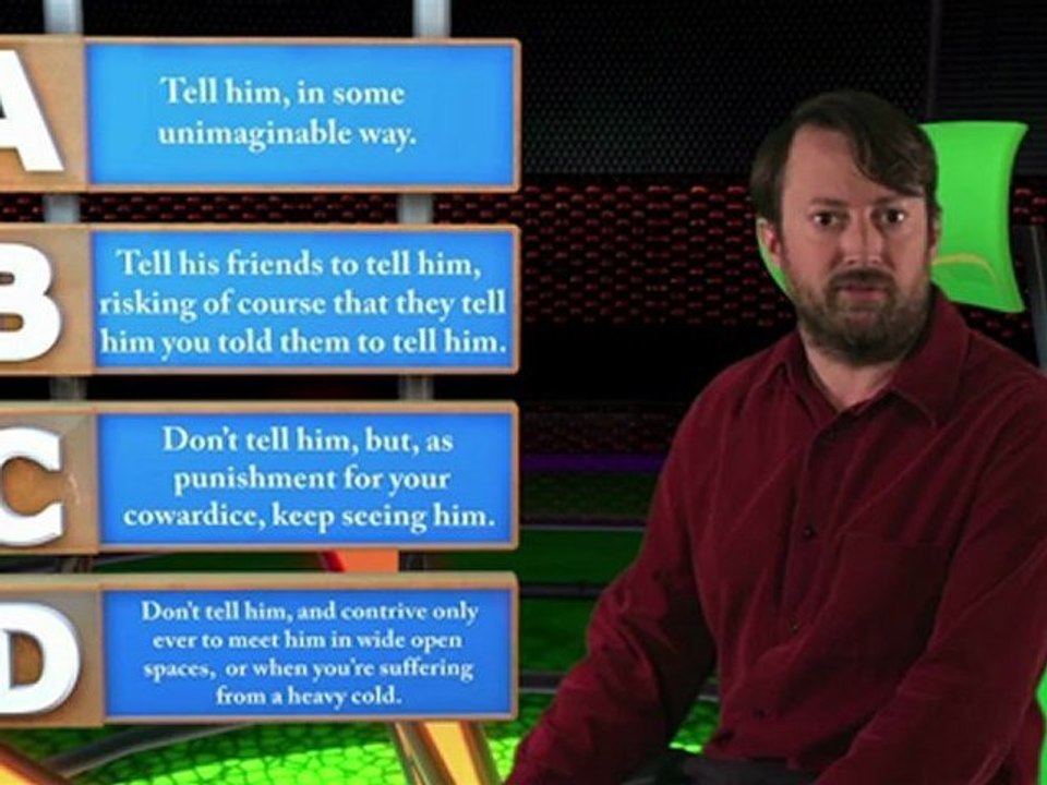 Emotional Intelligence Quiz | David Mitchell's Soapbox