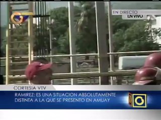 Ministro Ramírez aseguró que en El Palito la situación fue absolutamente distinta a Amuay
