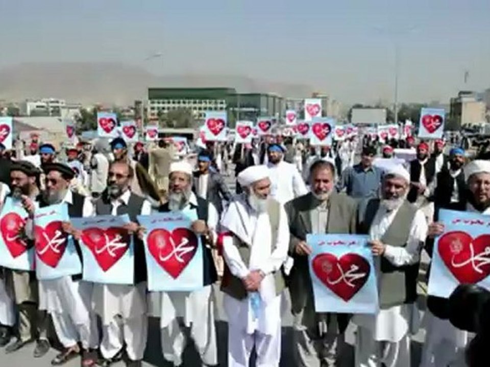 Caricatures de Mahomet, film anti-islam: manifestation à Kaboul