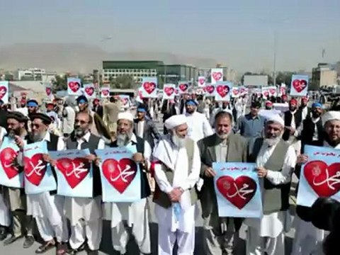 Caricatures de Mahomet, film anti-islam: manifestation à Kaboul