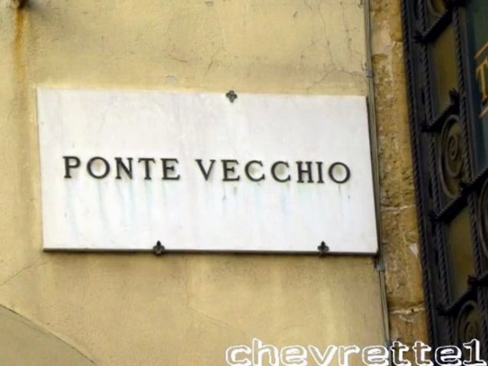 Florence ponte vecchio
