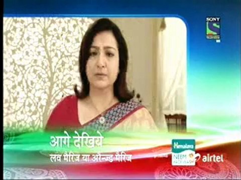 Love Marriage Ya Arranged Marriage 20th September 2012 Video