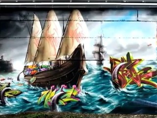 Самое Большое Граффити в Мире [общая площадь 700 м2]