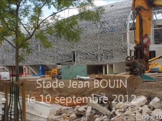 10/9/2012 avancement des travaux du stade Jean Bouin
