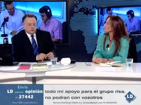 Tertulia política de César. El Padre Bru contra El Grupo Risa.