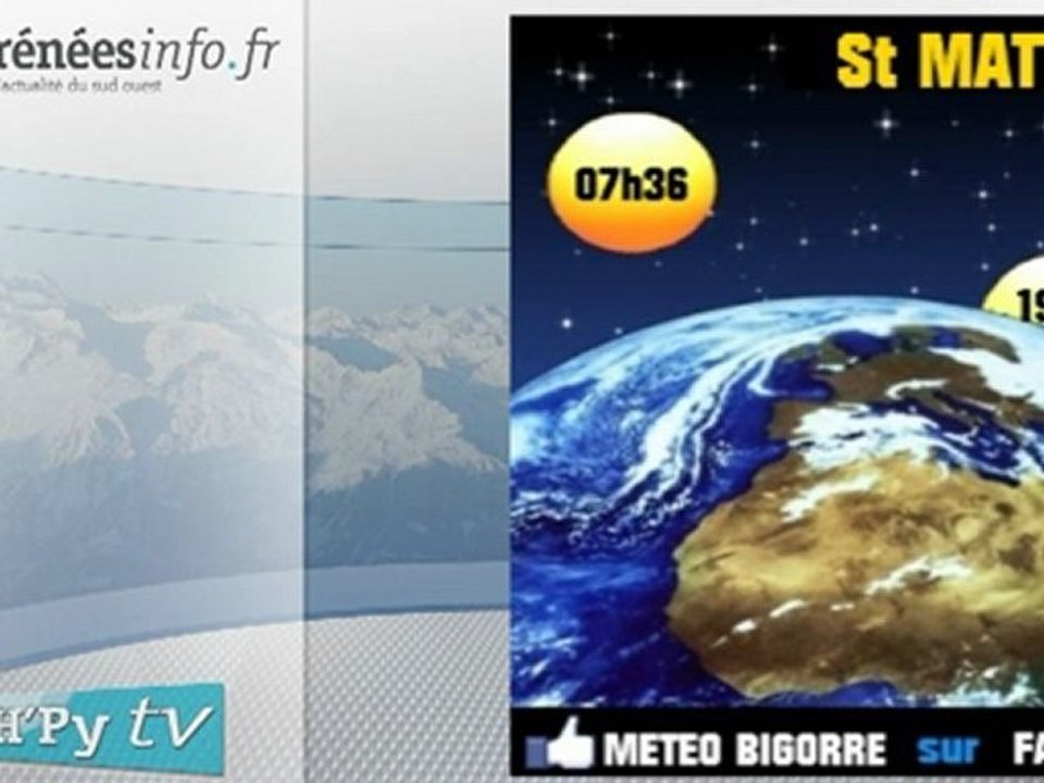 H'Py Tv La Météo des Hautes-Pyrénées (21 septembre 2012)_1