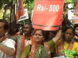 Millones de indios secundan la huelga general