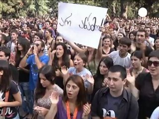 Georgia: angustia entre los familiares de los presos de...