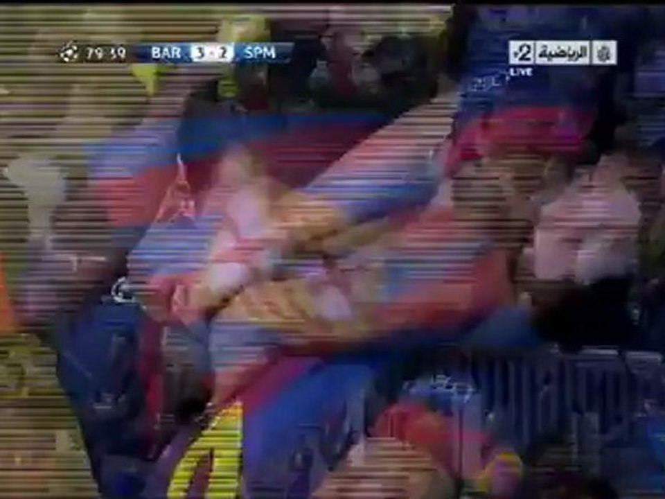 أهداف مباراة برشلونه ضد سبارتك موسكو