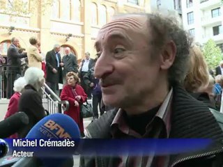 Les obsèques de Pierre Mondy célébrées à Paris