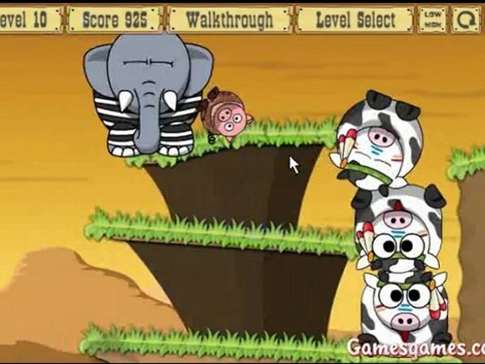 Snoring 2 Wild West Walkthrough - Levels 1-14 - 3 Stars